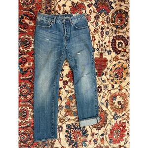 Adam et Ropé Denim Jeans Men’s Small Made in Japan Selvedge-Style Buckle Back